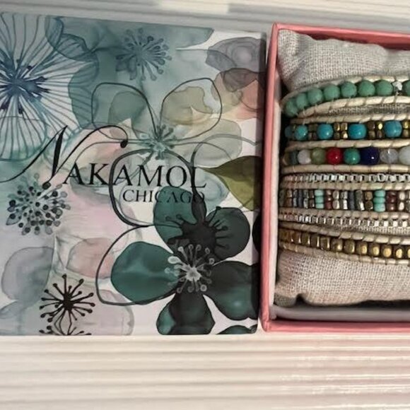 NEW Nakamol Beaded Wrap Bracelet - Picture 5 of 8